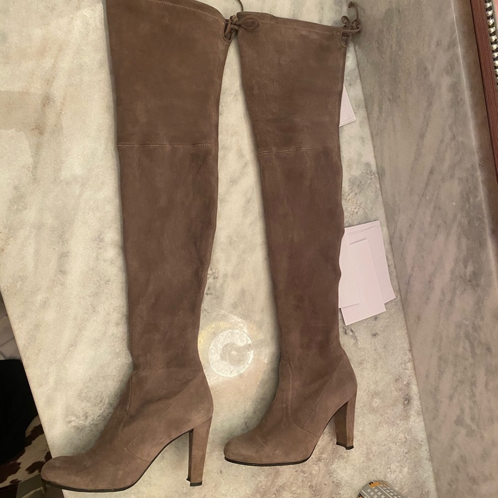 Stuart Weitzman highland over the knee boots 6.5